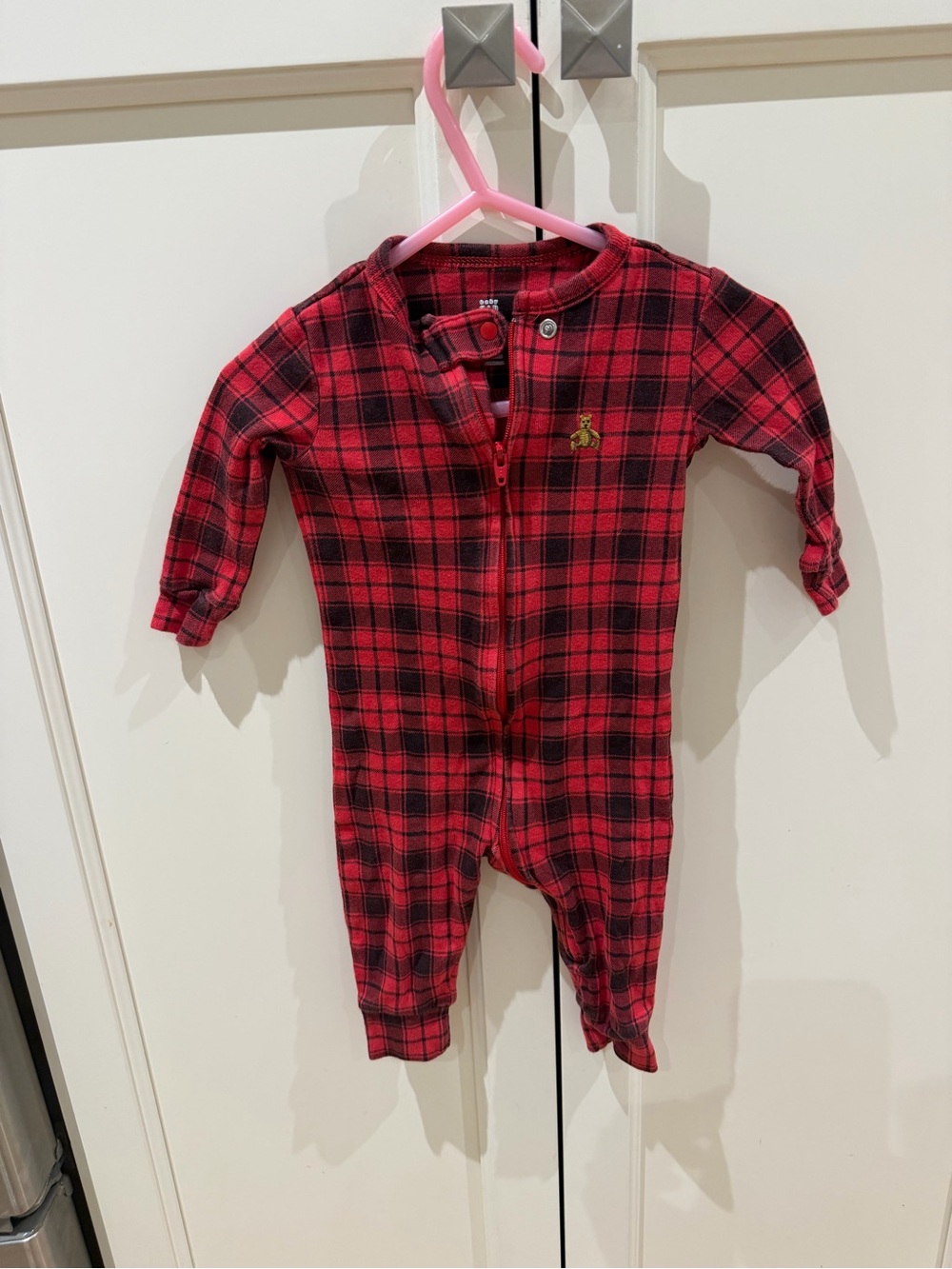 Gap 3-6m Kids One-Piece Footless Pajamas